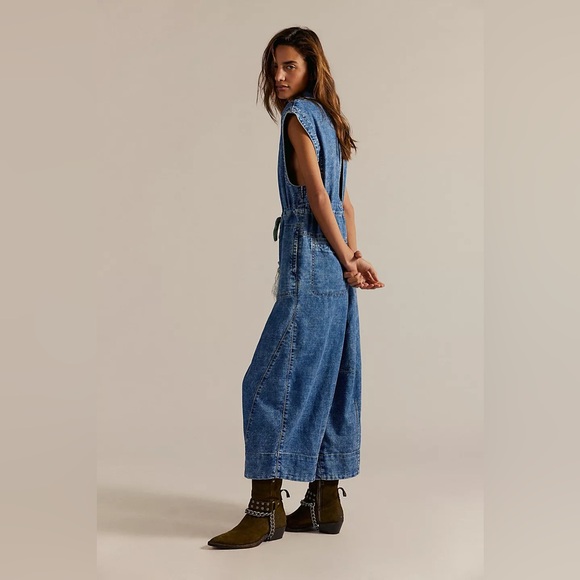 We The Free Lantana Cropped Coverall - Picture 4 of 9